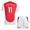 Maillot de Supporter Arsenal Martinelli 11 Domicile 2024-25 Pour Enfant